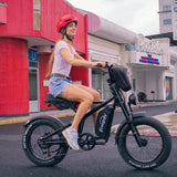 High Power Fat Tire Full Suspension Mountain Electric Bike