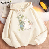 Fall Thin Short Green Hooded Women's Sweater