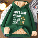 Fall Thin Short Green Hooded Women's Sweater