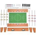 Easily Assemble Wooden Foosball Indoor Game Set for Room, Parties, Family Sport Kids Gift