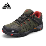 HIKEUP Men's Hiking Suede Leather Outdoor Shoes.