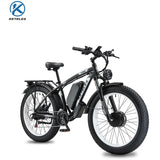 Double Motor Electric Bicycle, Oil Brake, Aluminum Alloy, Snow Motorcycle, Moped,