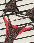 Sexy Leopard Bikini Swimsuit.