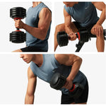 Adjustable Dumbbells.