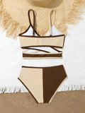 Wrap Cross Bikini for Girls