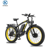 Double Motor Electric Bicycle, Oil Brake, Aluminum Alloy, Snow Motorcycle, Moped,