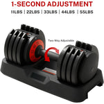 Adjustable Dumbbells.