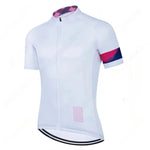 New Men White Cycling Jersey.