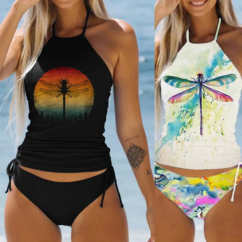 Women's Coconut Drawstring Swimsuit .