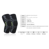 Nylon Sports Knitted Safety  Padded Elbow Arm Sleeve