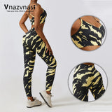 Vnazvnasi 2 Pcs Seamless Sports  Yoga Kit,