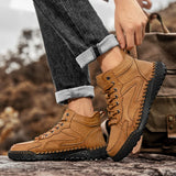 Outdoor Hiking Leather Shoes for Men.