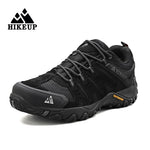 HIKEUP Men's Hiking Suede Leather Outdoor Shoes.