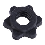 Dumbbell Hex Nut,Dumbbell Rod Nut,Spinlock Collars For Barbells Bars Training Sports Plastic 25mm