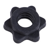 Dumbbell Hex Nut,Dumbbell Rod Nut,Spinlock Collars For Barbells Bars Training Sports Plastic 25mm