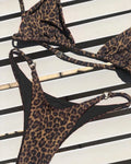 Sexy Leopard Bikini Swimsuit.