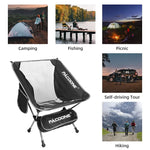 Travel Ultralight Folding Aluminum Chair