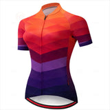 New Short Sleeve Jersey Cycling Set For Women.