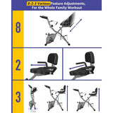 Stationary Exercise Bike for Home Workout.