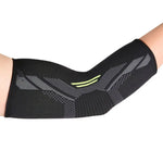 Nylon Sports Knitted Safety  Padded Elbow Arm Sleeve