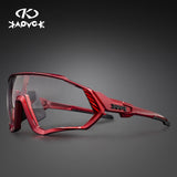 Kapvoe Photochromic Cycling Sunglasses Men Women Sport Road Mtb Mountain Bike Bicycle Glasses Cycling Glasses Eyewear Goggle