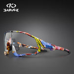 Kapvoe Photochromic Cycling Sunglasses Men Women Sport Road Mtb Mountain Bike Bicycle Glasses Cycling Glasses Eyewear Goggle