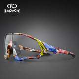 Kapvoe Photochromic Cycling Sunglasses Men Women Sport Road Mtb Mountain Bike Bicycle Glasses Cycling Glasses Eyewear Goggle