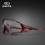 Kapvoe Photochromic Cycling Sunglasses Men Women Sport Road Mtb Mountain Bike Bicycle Glasses Cycling Glasses Eyewear Goggle