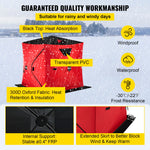 VEVOR Ice Fishing Winter Large Space Thick Windproof Waterproof Snow Camping Tent